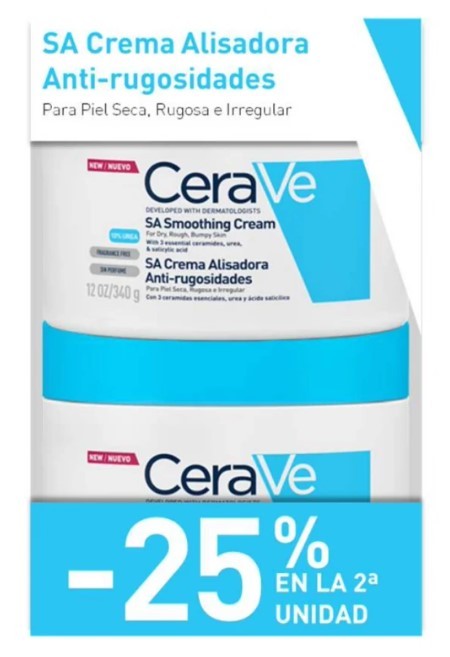 Cerave Duplo SA Crema Alisadora Antirugosidades 2 x 340 ml