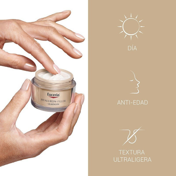 Eucerin Hyaluron-Filler +Elasticity Crema Antiedad FPS 15 de 50 ml