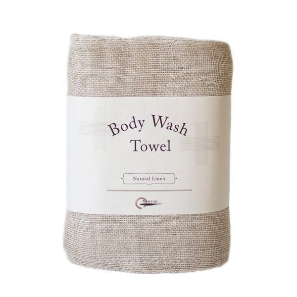 Toalha de Alta Absorção Binchotan Linho Natural 32x85cm