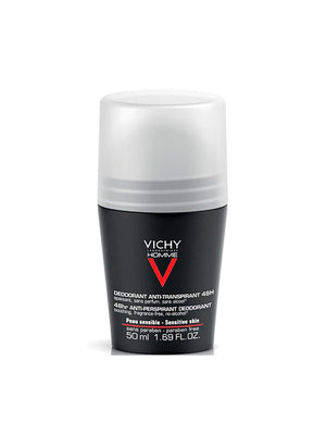 Vichy Homme Desodorante Roll-on para pieles sensibles 50 ml