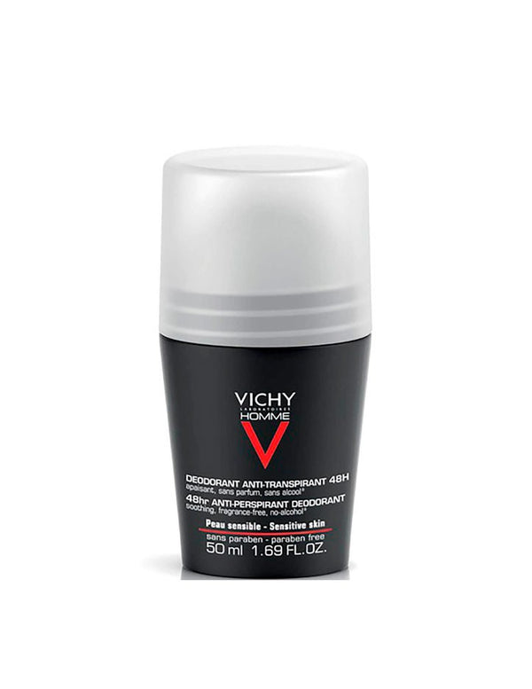 Vichy Homme Desodorante Roll-on para pieles sensibles 50 ml