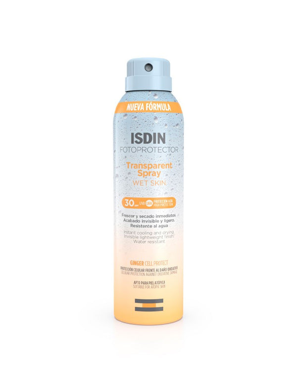 Isdin Fotoprotector Transparent Spray Wet Skin SPF 30 250 ml