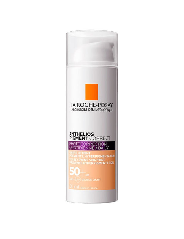 La Roche Posay Anthelios Pigment Correct SPF50+ Tono Medio 50 ml