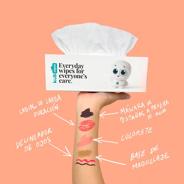 Kubwipes Toallitas Algodón Mini Box