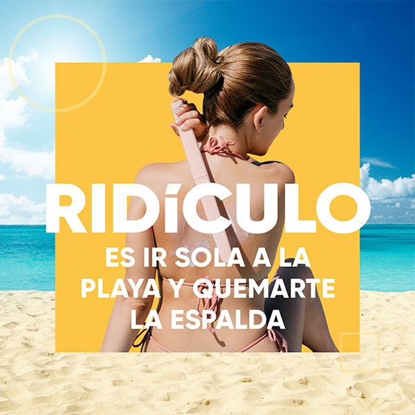 Tusole Aplicador de Crema Solar Rosa
