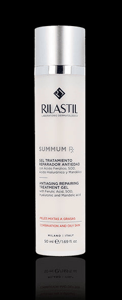 Rilastil Summum RX Gel Reparador Antiedad para Pieles Mixtas y Grasas 50 ml