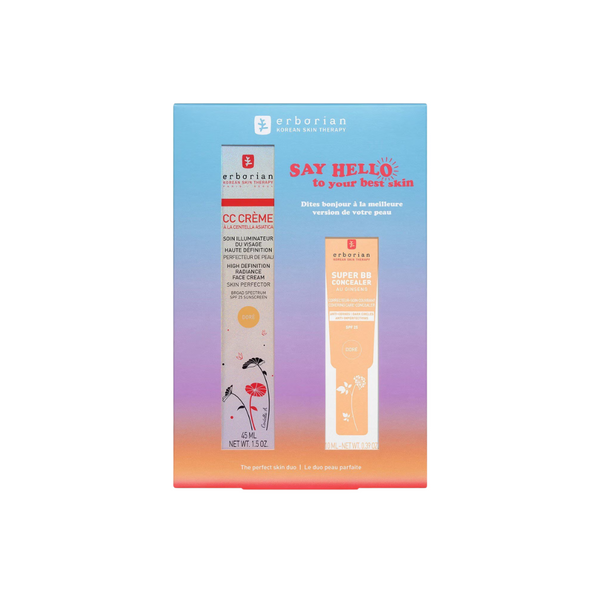 Erborian Pack CC Crème Doré 45 ml + Super BB Concealer Doré 10 ml