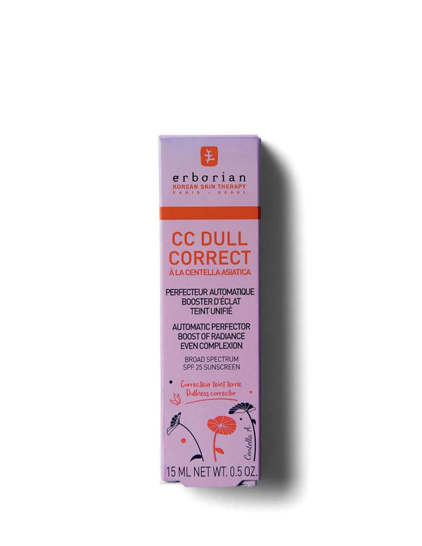 Erborian CC Dull Corrector iluminador de tono violeta con PFS25