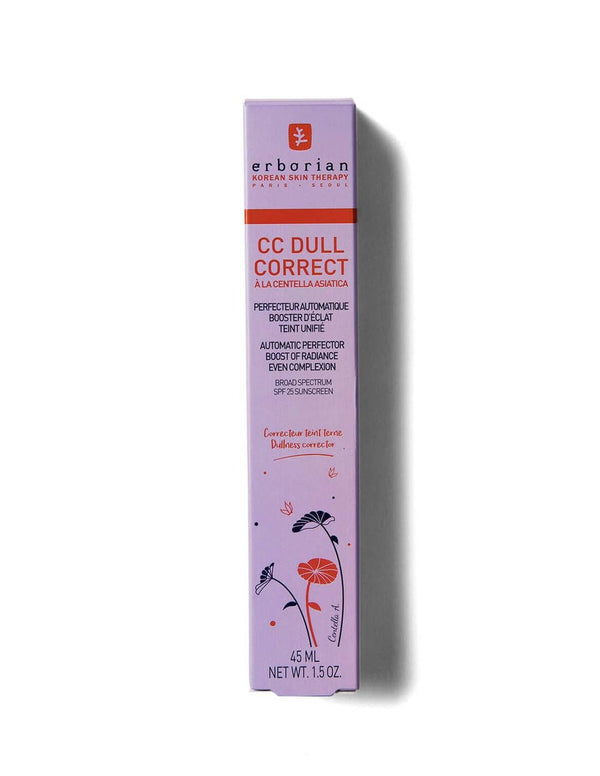 Erborian CC Dull Corrector iluminador de tono violeta con PFS25