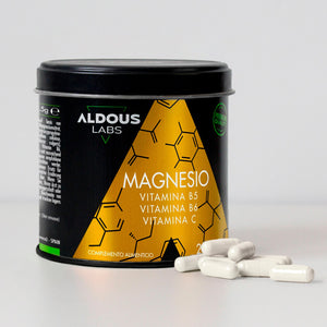 Aldous Magnesio 950 mg + Vitamina C, B6, B5 Máxima Dosis