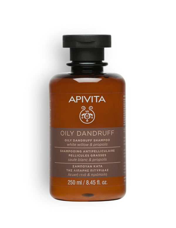 Apivita Champú Anticaspa Grasa con sauce blanco & propóleo 250 ml