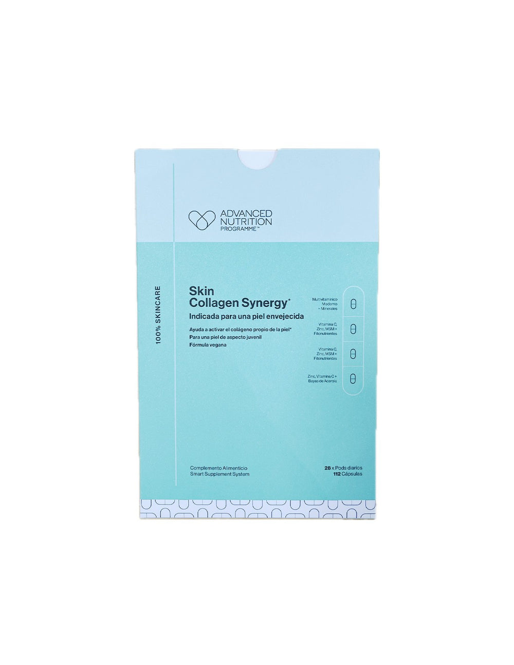 Advanced Nutrition Programme Skin Collagen Synergy 112 cápsulas