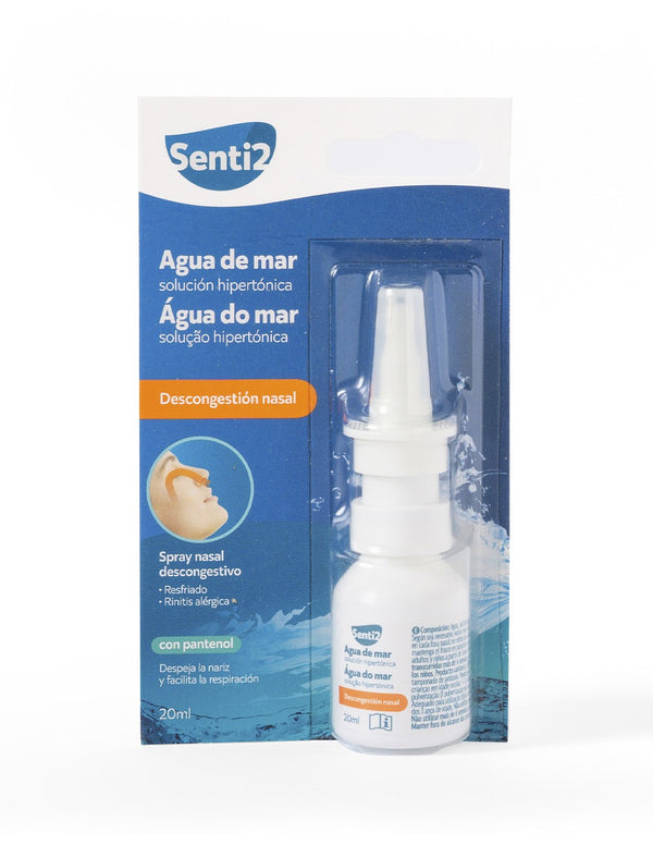 Senti2 Agua de Mar Spray Nasal Hipertónico 20 ml