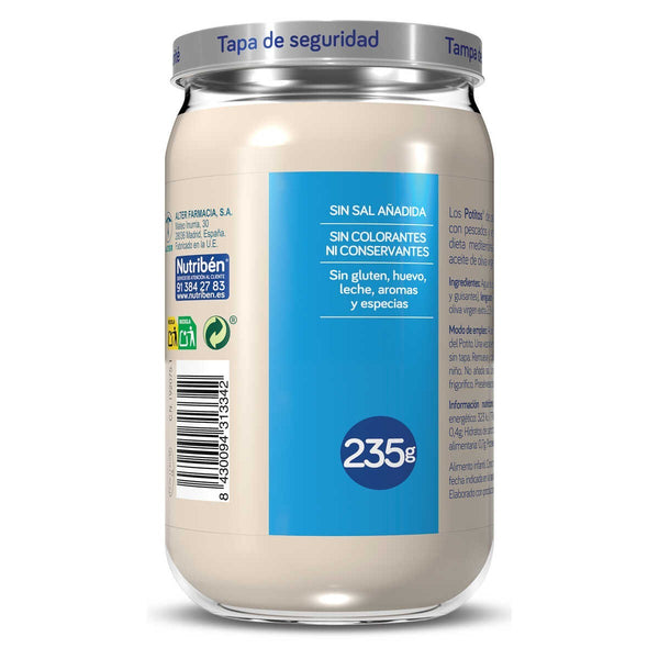 Nutribén Potito Verduritas con Lenguado 235 g