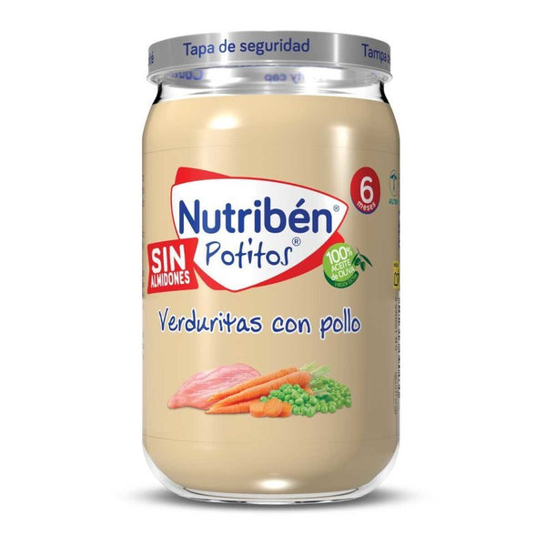 Nutribén Potito Verduritas con Pollo 235 g