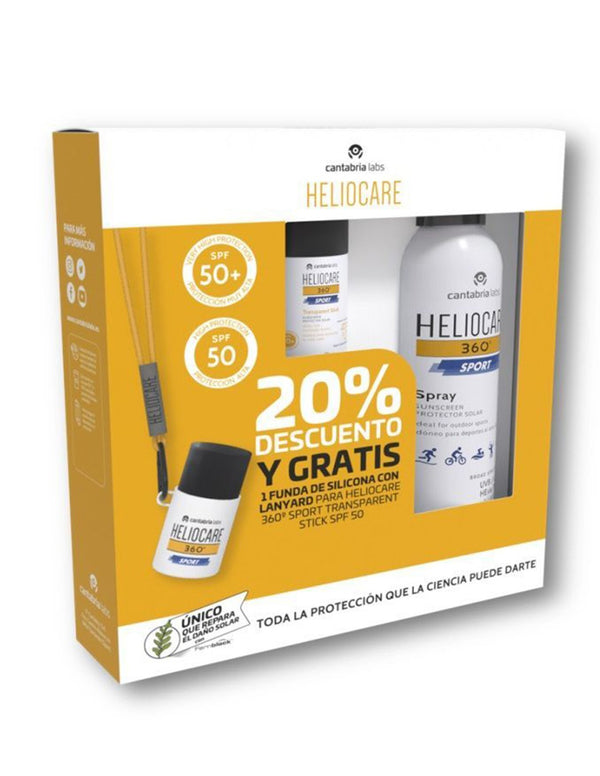 Pack Heliocare Deporte Spray Solar + Sport Stick