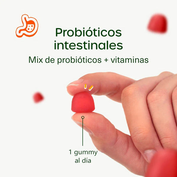 Aldous Probióticos con Vitaminas para niños en gominolas