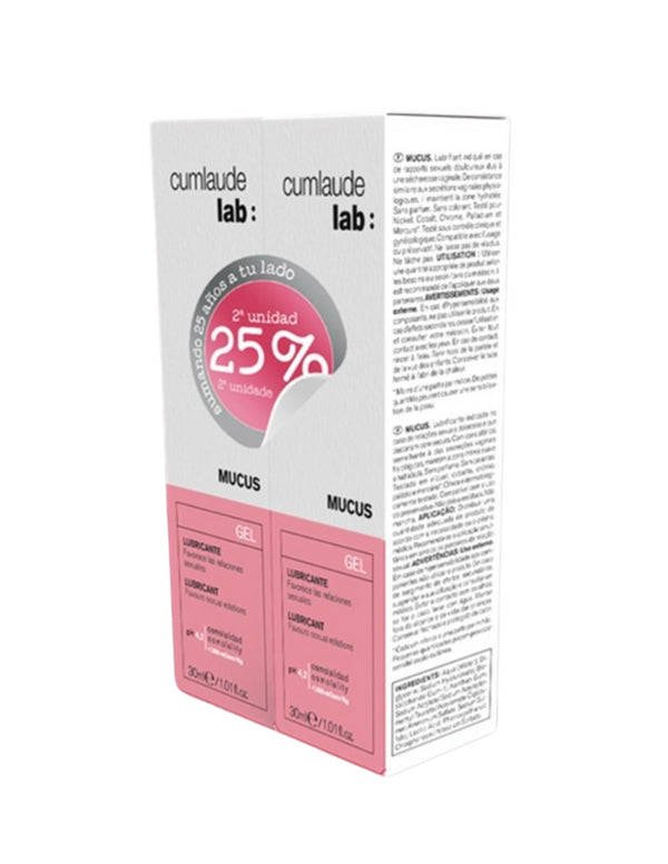 Cumlaude Lab Mucus Gel Vaginal Pack 2 x 30 ml