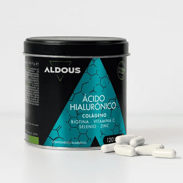 Aldous Ácido Hialurónico con Colágeno 120 capsulas