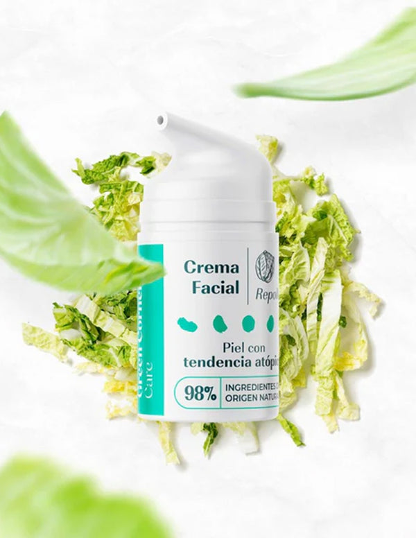 Green Cornerss Crema facial de repollo para piel atópica 50 ml