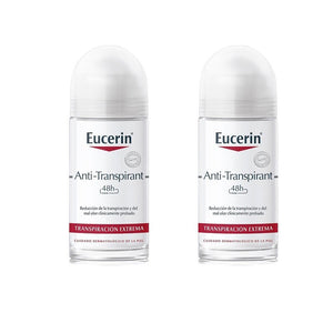 Eucerin Desodorante Antitranspirante Roll-On 48h DUPLO 2x50 ml