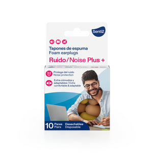 Senti2 Tapones Espuma 10 uds