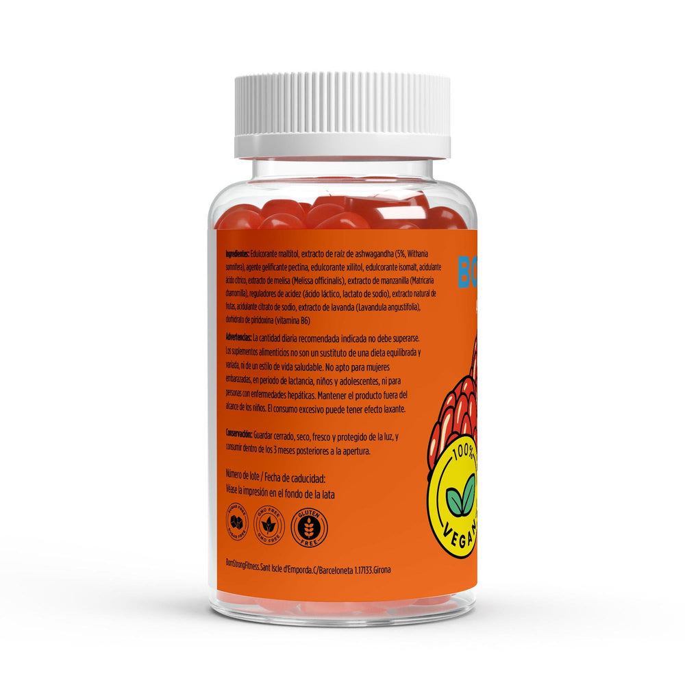 Bornstrong Premium Ashwagandha 300 + Vitamina B6 gominolas 60 unidades