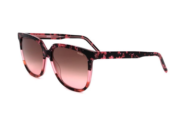 Hugo Gafas de sol de acetato para mujer color rojo cereza