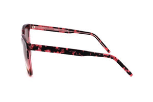Hugo Gafas de sol de acetato para mujer color rojo cereza