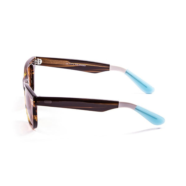 Ocean Glasses - Lowers Gafas de sol de acetato unisex color marrón