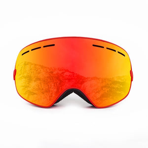 Ocean Glasses - Cervino Gafas de esquí de acetato unisex color rojo