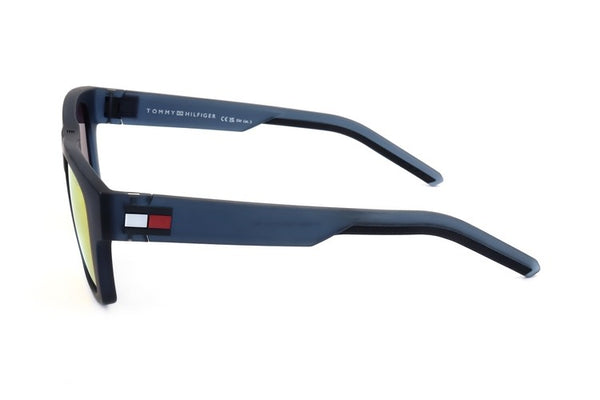 Tommy Hilfiger Gafas de sol de poliamida para hombre color azul mate