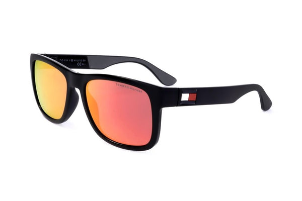 Tommy Hilfiger Gafas de sol de poliamida para hombre color negro