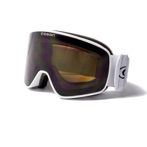 Ocean Glasses - Aspen Gafas de esquí de acetato unisex color blanco