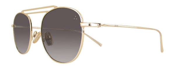 IRON PARIS Gafas de sol de metal para hombres color plata