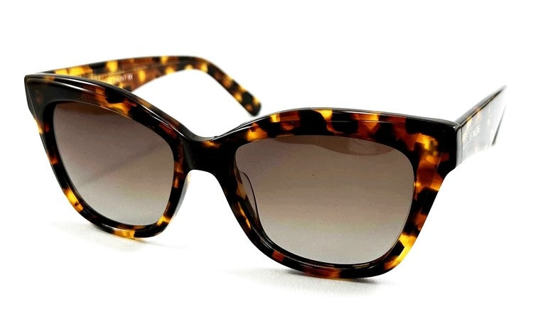 BLUE VALENS Gafas de sol de acetato para mujeres color marrón