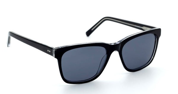 BLUE VALENS Gafas de sol de acetato unisex color negro