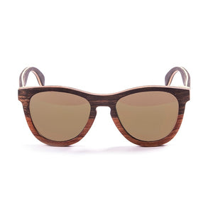 Ocean Glasses - Wedge Gafas de sol de plástico unisex color marrón