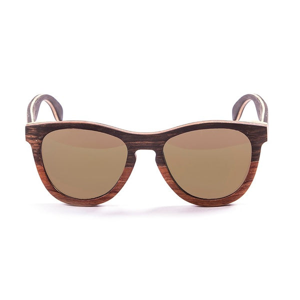 Ocean Glasses - Wedge Gafas de sol de plástico unisex color marrón