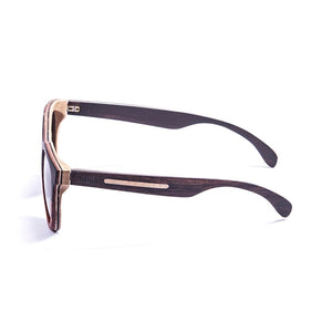 Ocean Glasses - Wedge Gafas de sol de plástico unisex color marrón