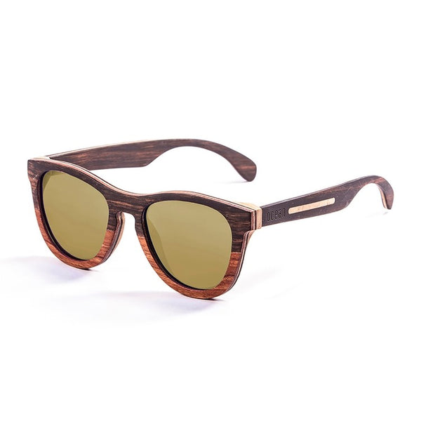 Ocean Glasses - Wedge Gafas de sol de plástico unisex color marrón