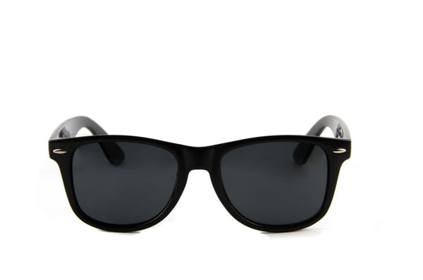 Ocean Glasses - Beach wayfarer Gafas de sol de plástico unisex color negro