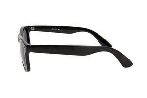Ocean Glasses - Beach wayfarer Gafas de sol de plástico unisex color negro