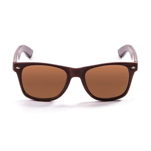 Ocean Glasses - Beach wood Gafas de sol de plástico unisex color marrón