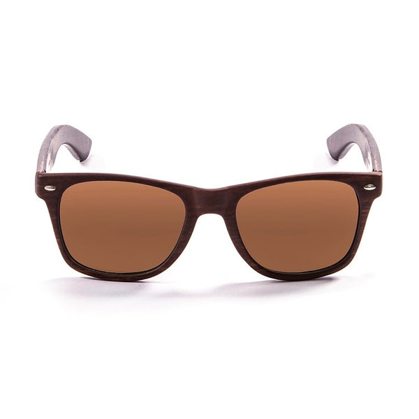 Ocean Glasses - Beach wood Gafas de sol de plástico unisex color marrón