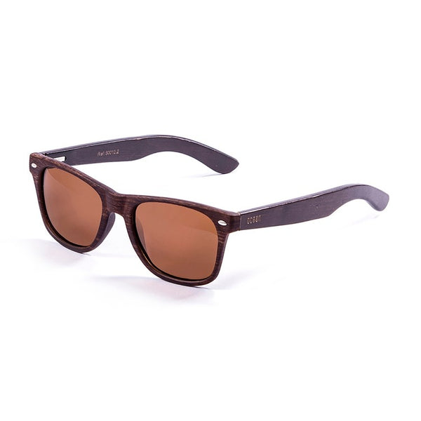 Ocean Glasses - Beach wood Gafas de sol de plástico unisex color marrón
