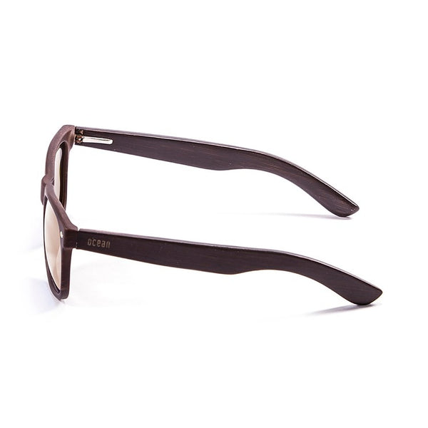 Ocean Glasses - Beach wood Gafas de sol de plástico unisex color marrón