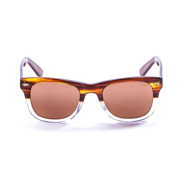 Ocean Glasses - Lowers Gafas de sol de acetato unisex color marrón
