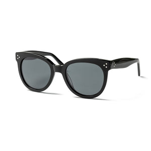 Ocean Glasses - Aretha Gafas de sol de acetato unisex color negro