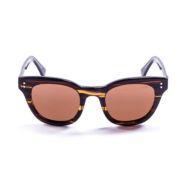 Ocean Glasses - Santa cruz Gafas de sol de acetato unisex color marrón